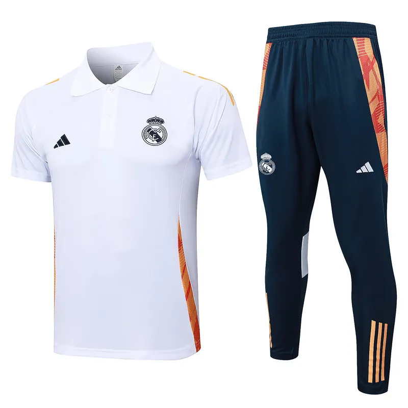 24-25 Real Madrid Polo Football Shirts 3