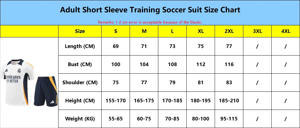 All Products Size Chart 21