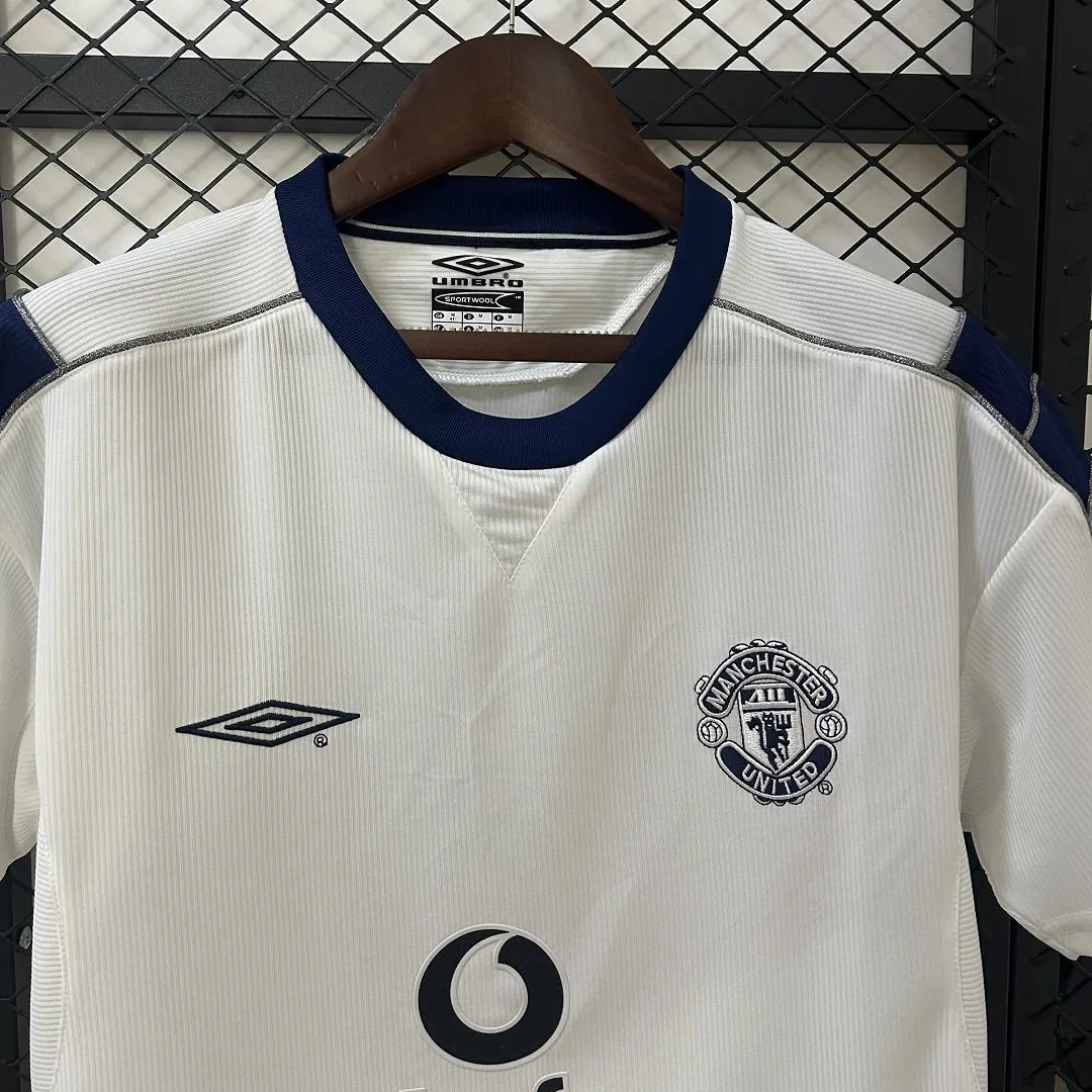 00-01 Manchester United Away Retro Kit Vintage Shirt AAAAJersey Dropship Yupoo 4