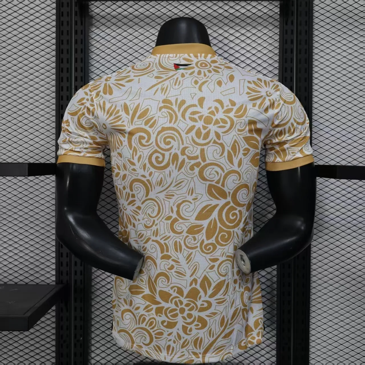 2025 Palestine White Gold Special Edition Kit Player Version Shirt AAAAJersey Dropship Yupoo 3