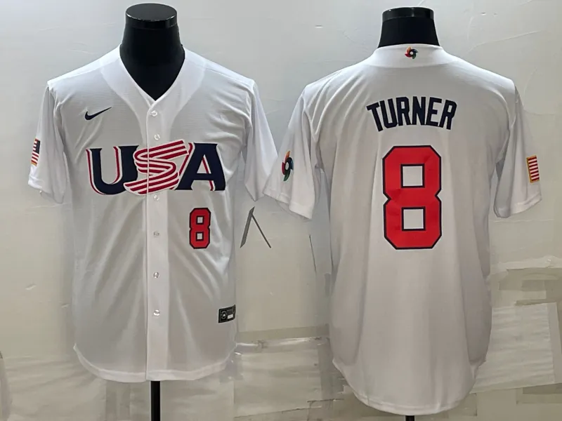 USA 2023 World Cup Baseball Jerseys 60