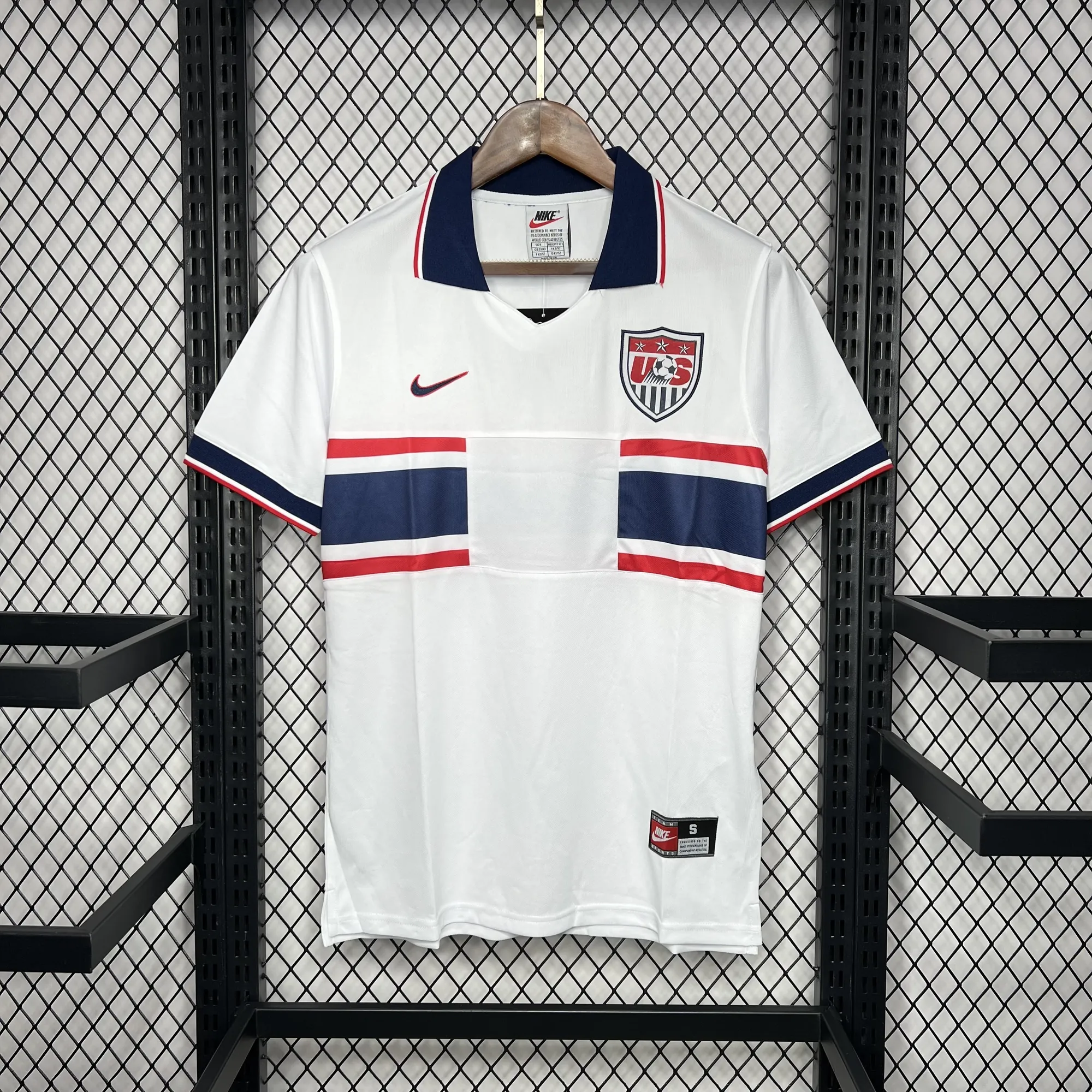 1995 USA Home Retro Kit Vintage Uniform AAAAJersey Supplier Yupoo 7