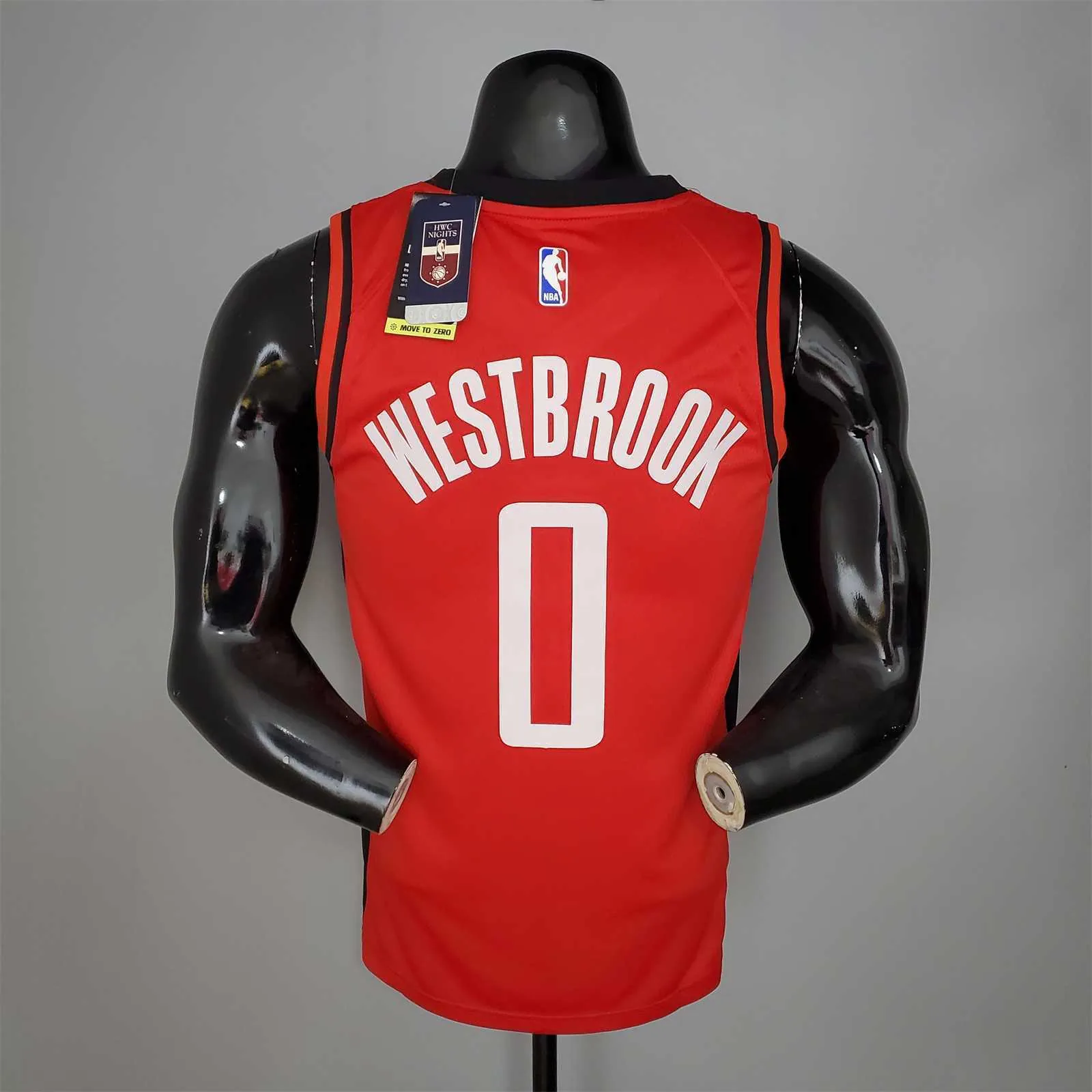 2021 WESTBROOK#0 Rockets Red 2