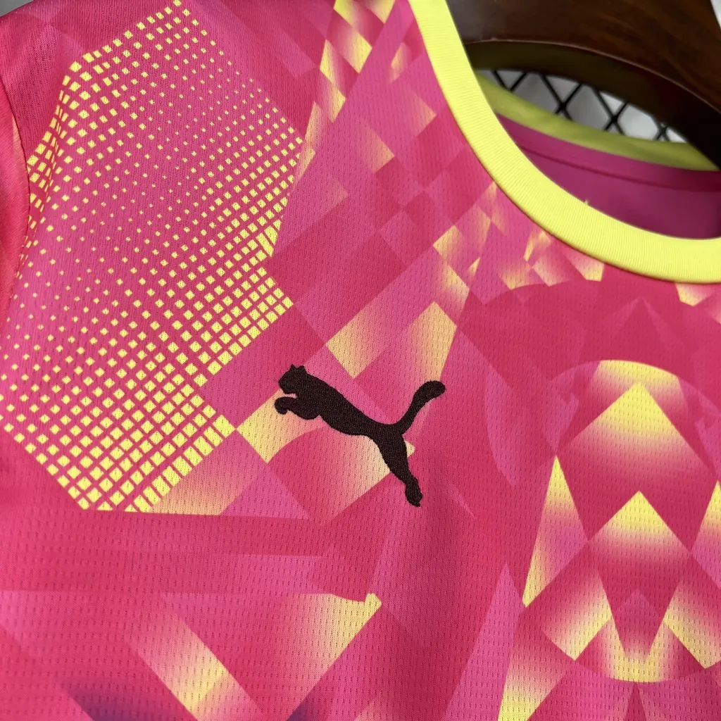2026 Portugal Mens Goalkeeper Kit Football Pink T-Shirt AAAAJersey Supply Yupoo 7 3