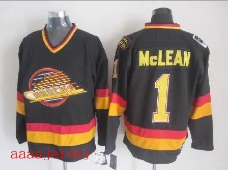 Vancouver Canucks retro ice hockey jersey M-3XL 温哥华加人队复古冰球服 5
