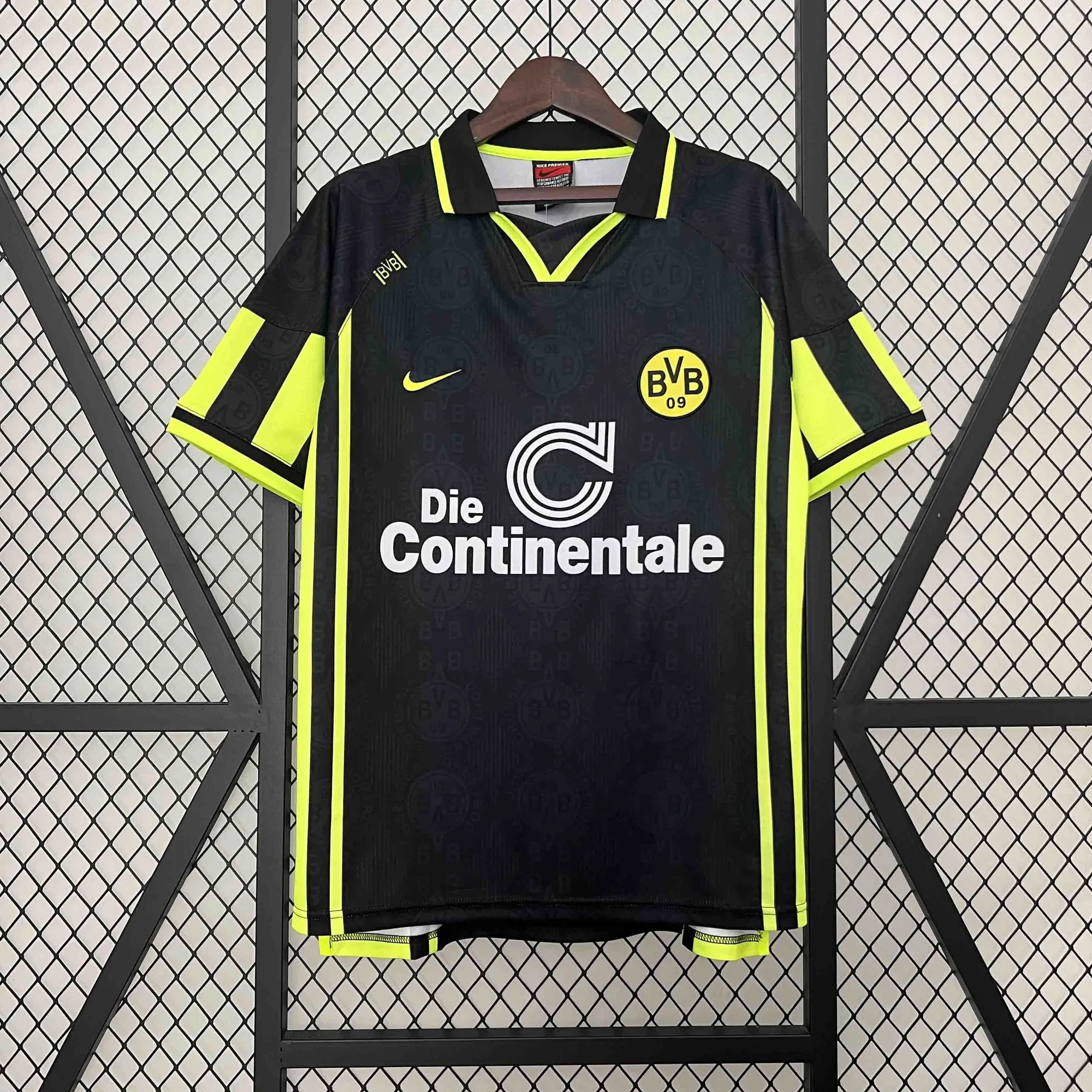 96-97 Dortmund BVB Away Retro Kit Vintage Shirt Best Wholesale Yupoo 7