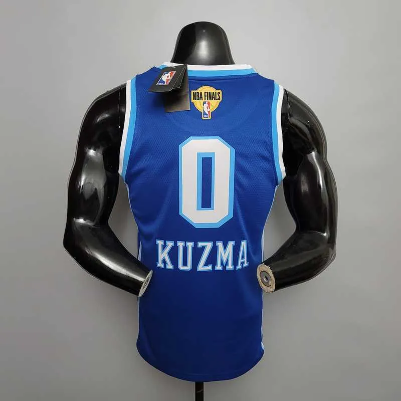 Retro night KUZMA #0 Lakers blue 6