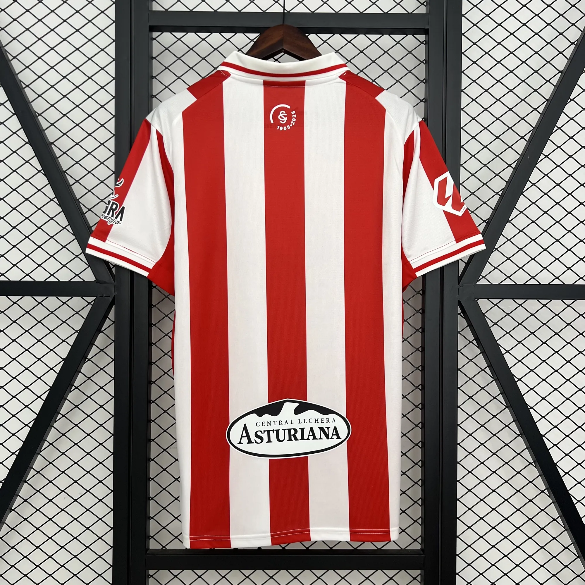 25-26 Sporting De Gijon Home Shirt Soccer Uniforms Soccer AAAAJersey Supply Yupoo 1