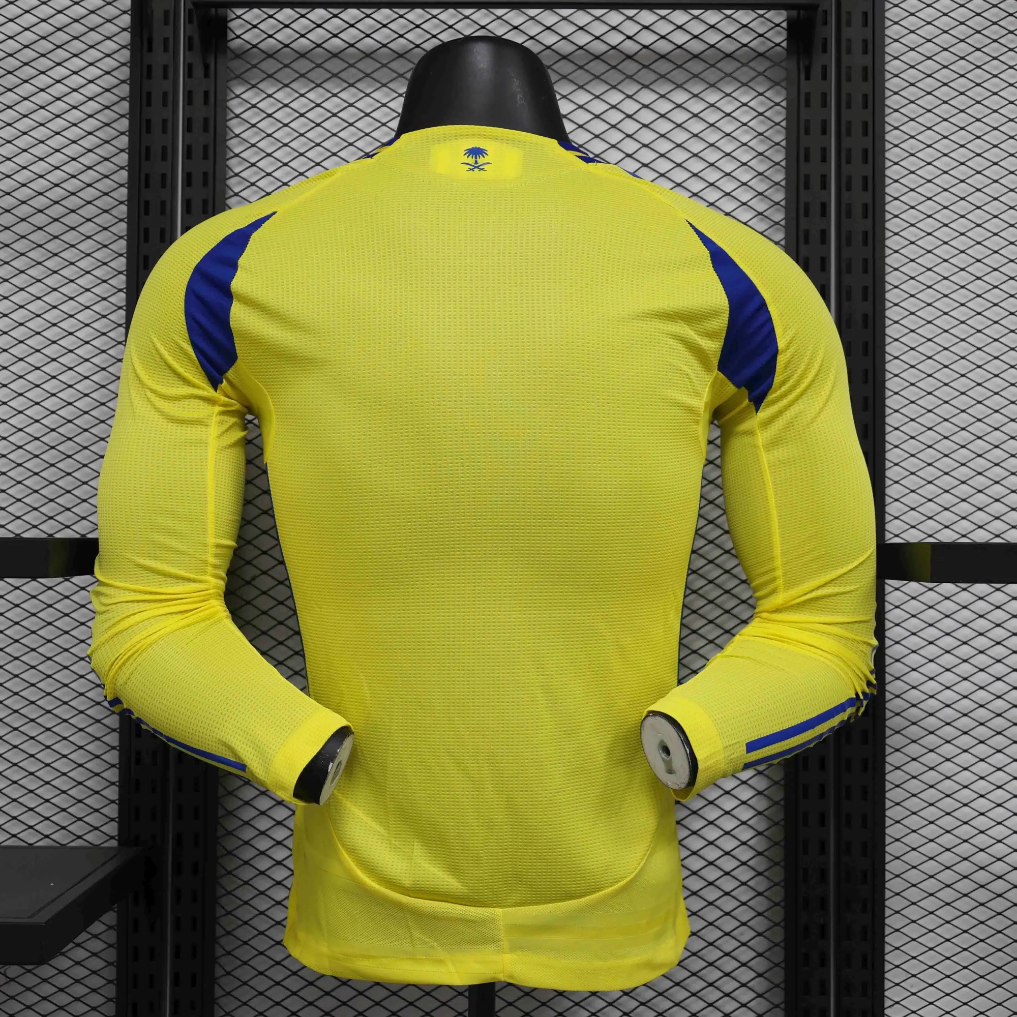 24-25 Al-Nassr Home Long Sleeve Kit Player Version Shirt Soccer AAAAJersey Yupoo 1