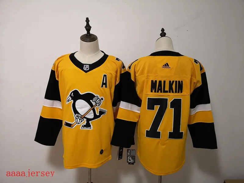 Pittsburgh Penguins ice hockey jersey M-3XL 匹兹堡企鹅冰球服 1