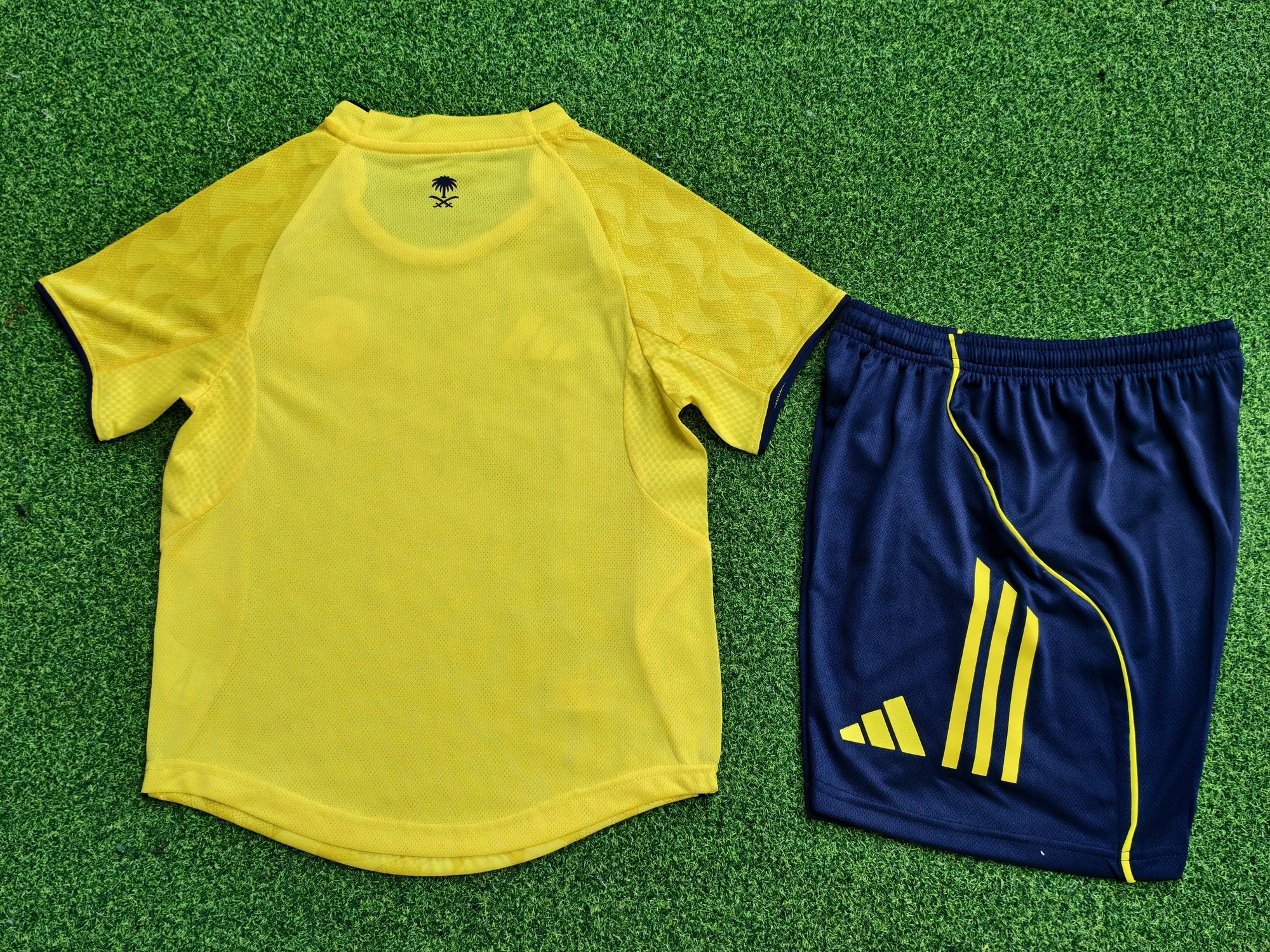 25-26 Al-Nassr Home Player Version Kid Kits Youth Apparels AAAAJersey Supply Yupoo 1