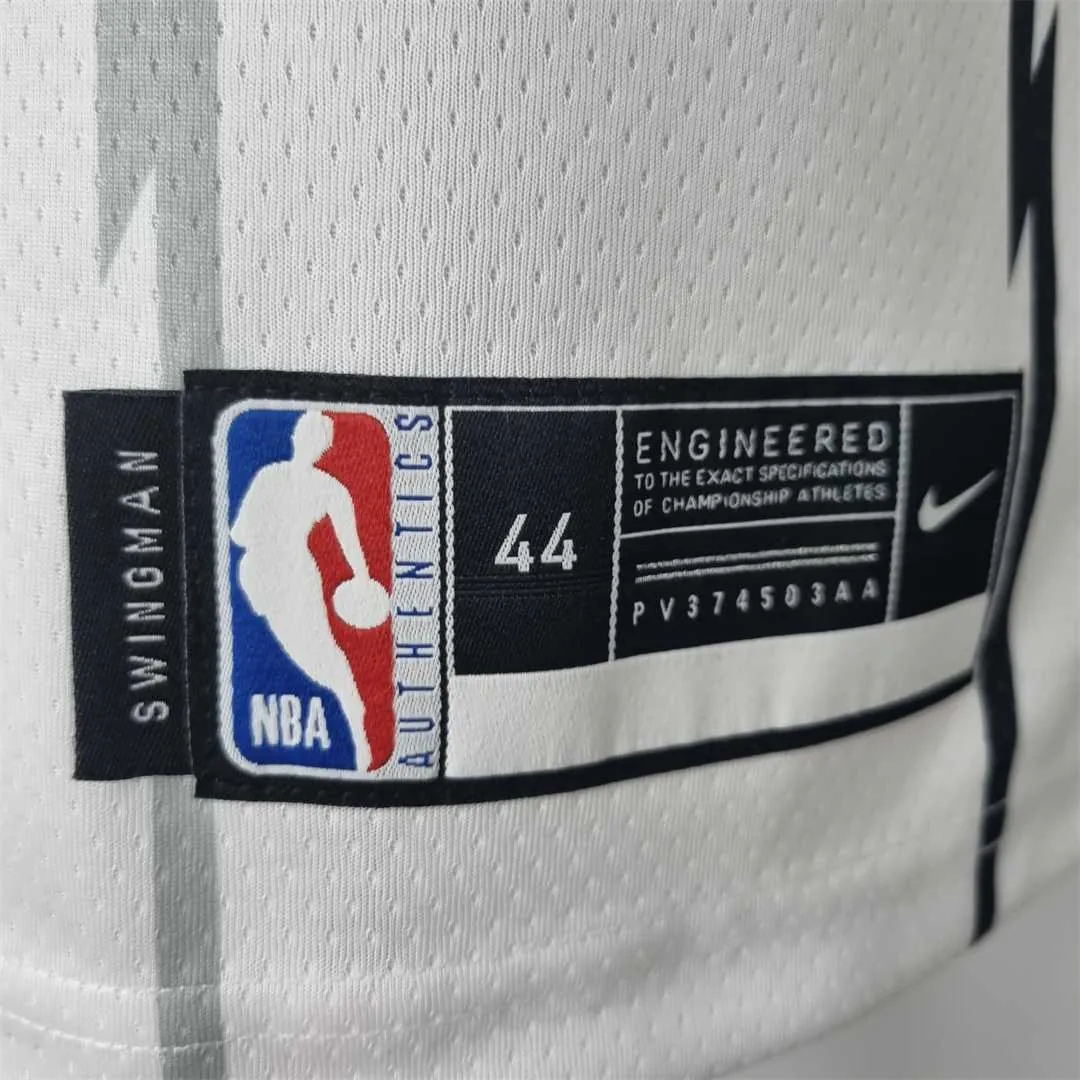 Toronto Raptors McGRADY#1 White NBA Jersey 4