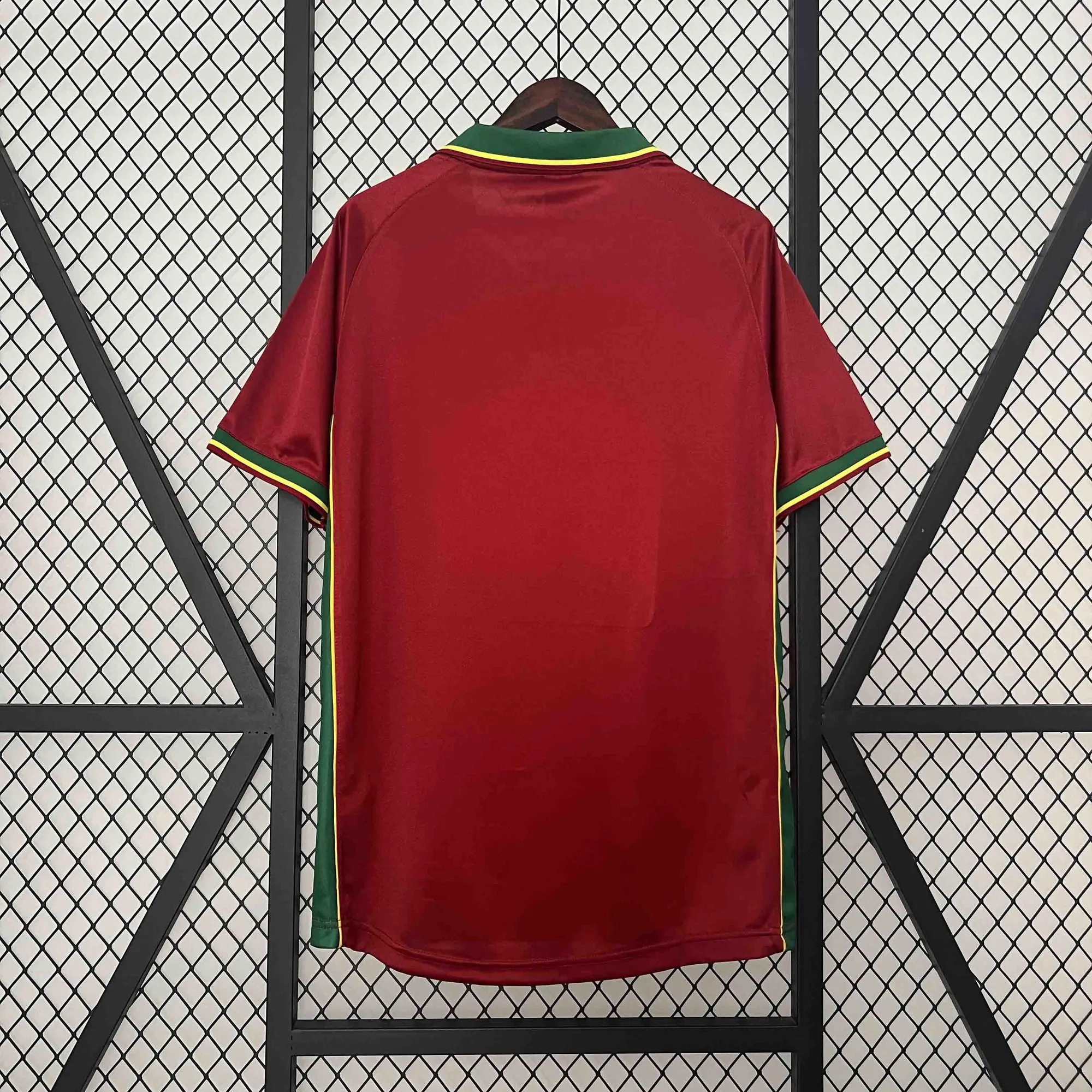 97-98 Portugal Home Retro Kit Vintage Shirt Football AAAAJersey Supplier 6