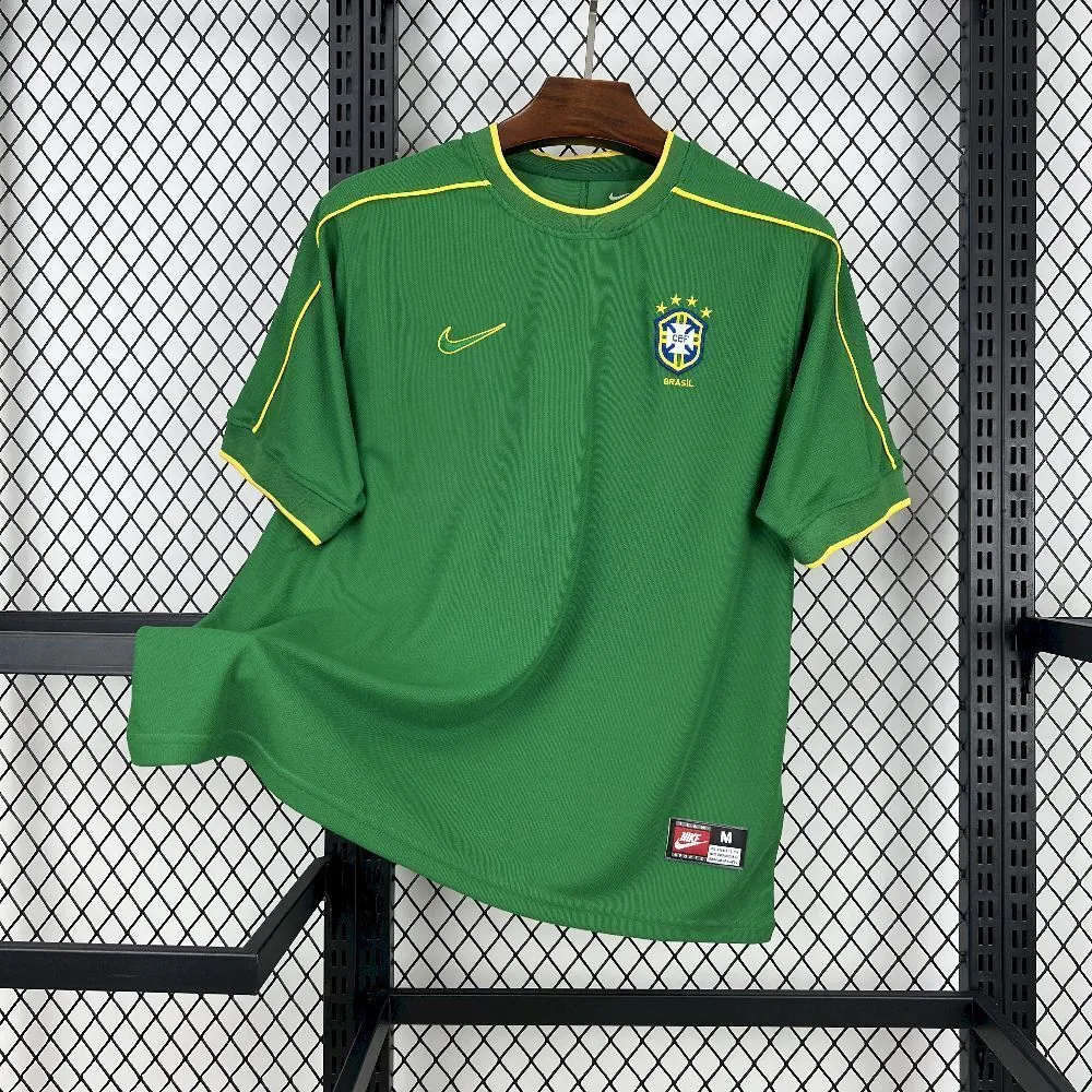 1998 Brazil Goalkeeper Retro Kit Vintage Shirt AAAAJersey Supply Yupoo 6