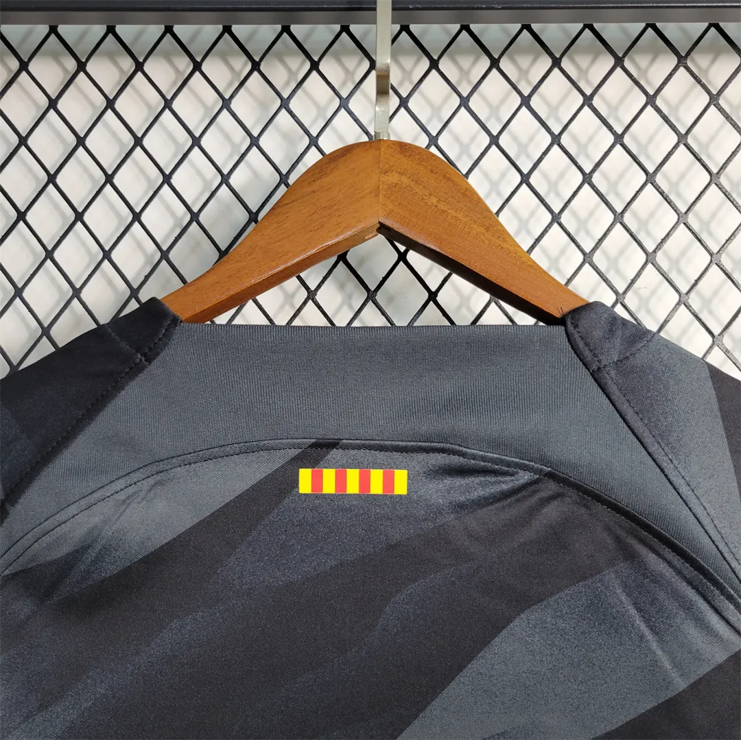 23-24 Barcelona Black Goalkeeper 1