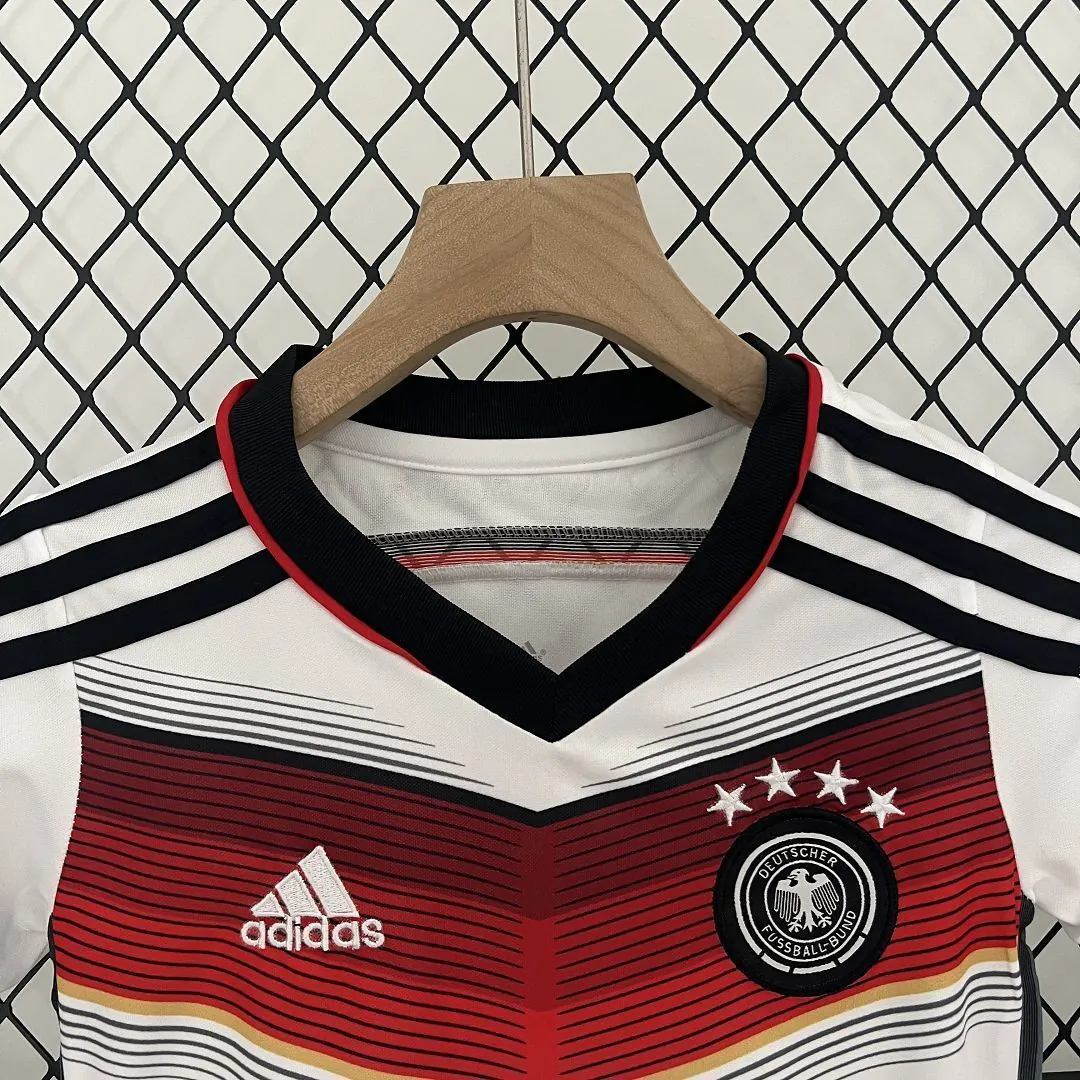 2014 Germany Home Retro Kids Kits Children Sets Football AAAAJerseys Yupoo 5
