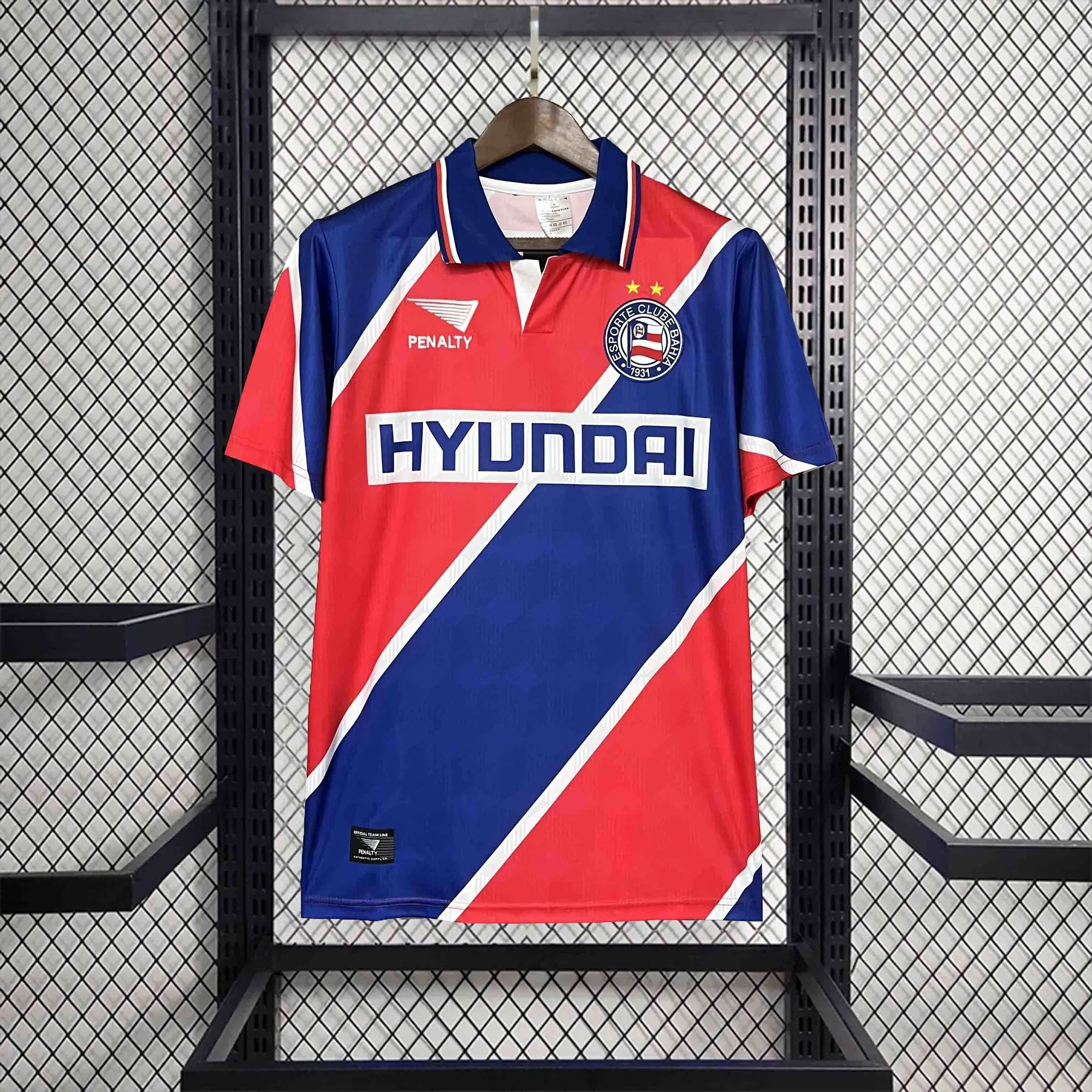 96-97 Bahia Away Retro Kit Vintage Shirt AAAAJersey Supplier Yupoo 6