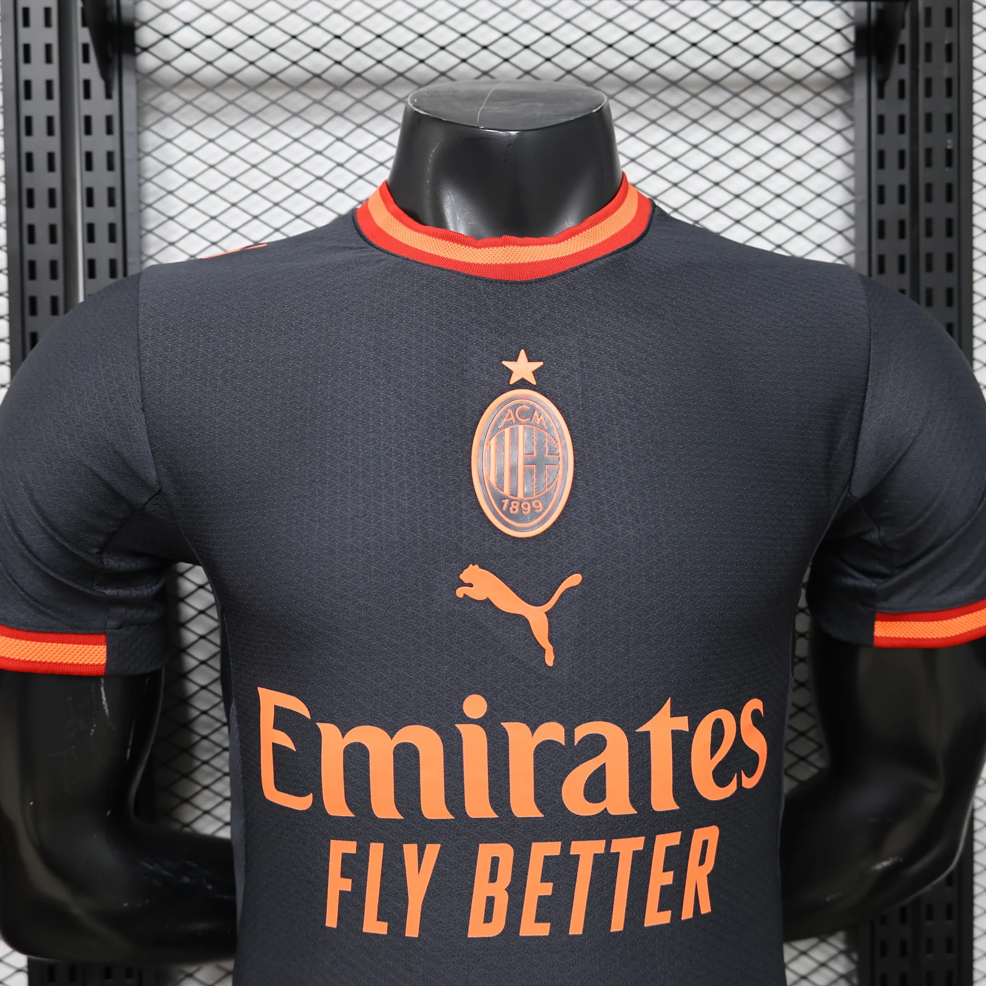 26-27 AC Milan Mens Third Away Kit Player Version Football T-Shirt AAAAJersey Wholesale Yupoo9 6