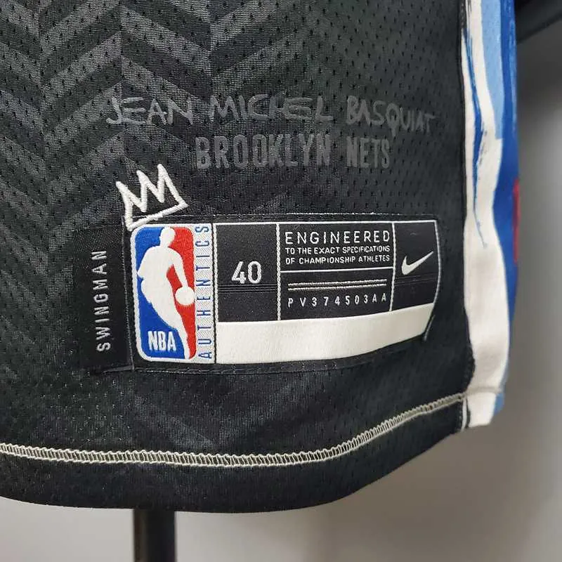 New Brooklyn Nets JORDAN#6 City Edition Black 5