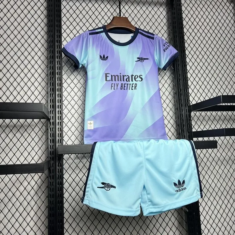 24-25 Arsenal Third Kid Kits Youth Apparels Sport AAAAJersey Yupoo 6