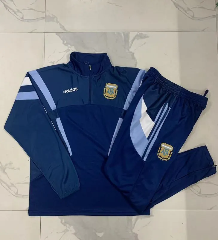 2024 Argentina Long Sleeve Training Suit Football Shirts 1