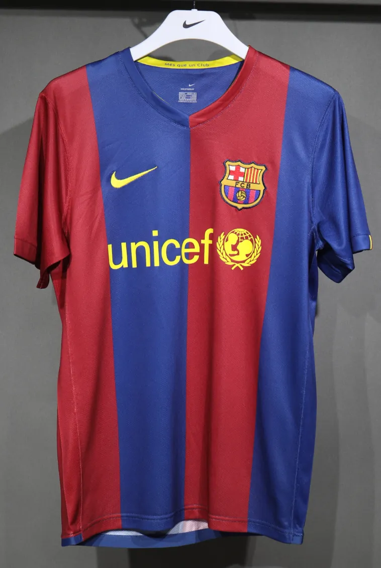06-07 Barcelona Home Retro Kit Vintage Player Version Sino Shirt AAAAJersey Dropship Yupoo 7