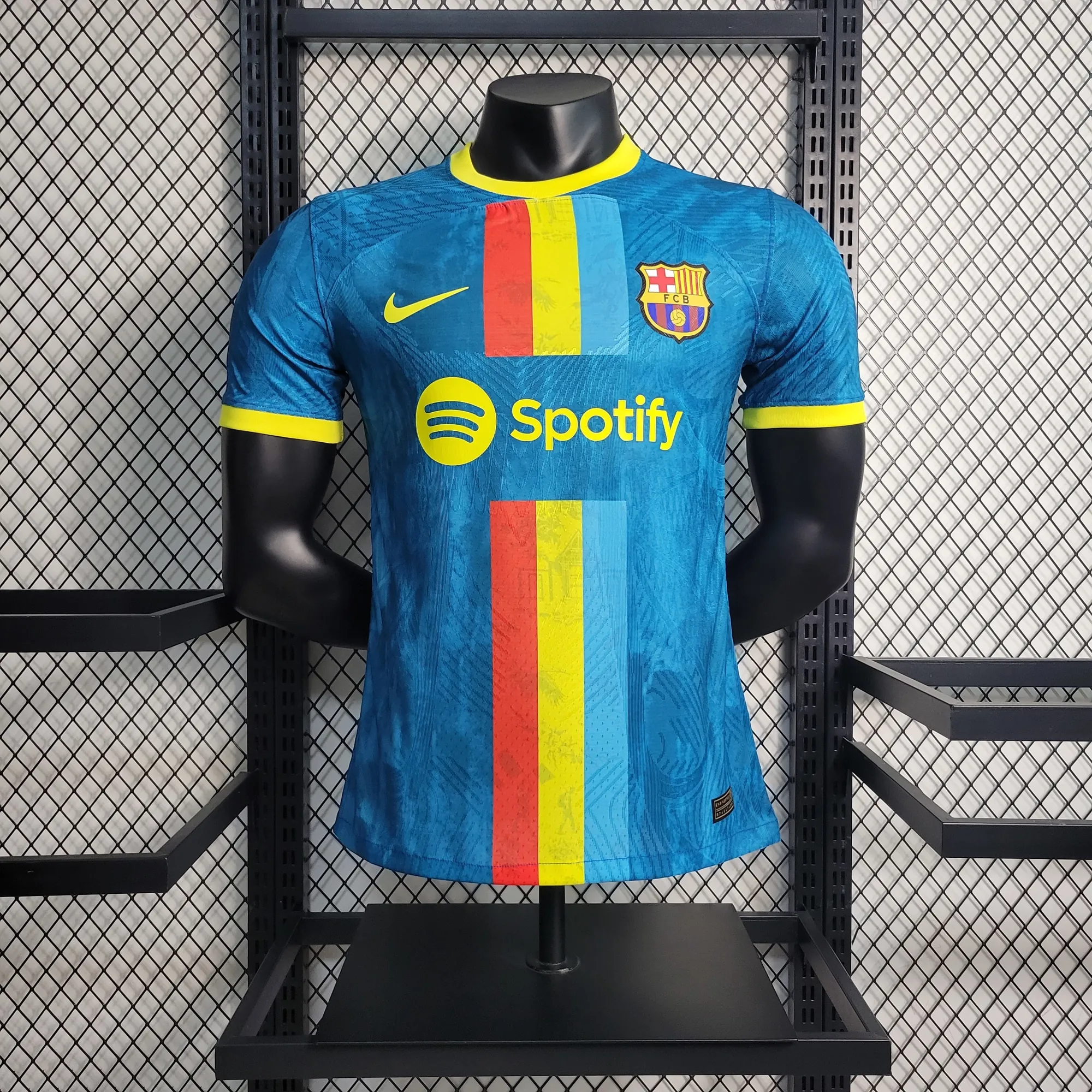 23-24 Barcelona Blue Classic player version 9