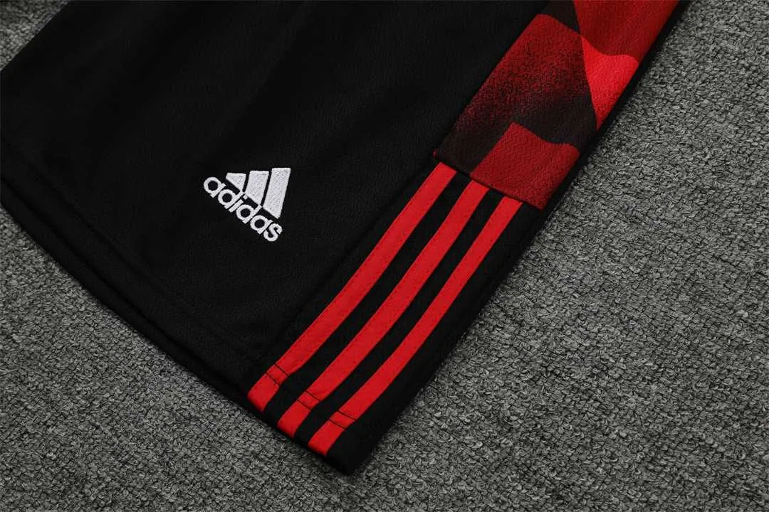 22-23 Bayern Training Suit Short Sleeve Kit Red 11