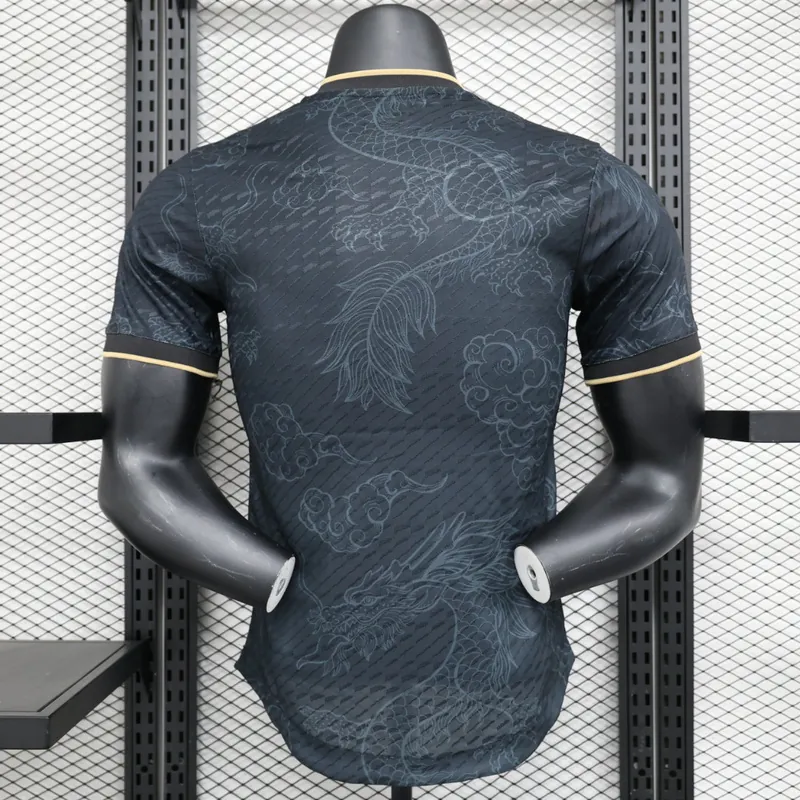 23-24 Real Madrid Balck Dragon Player Version Soccer Jerseys Yupoo 3