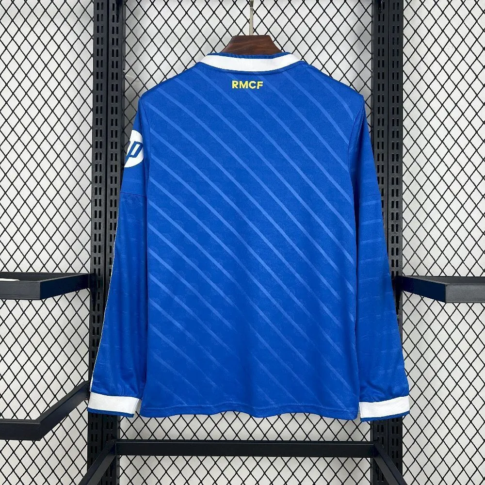 25-26 Real Madrid Third Away Kit Football T-Shirt Soccer Long Sleeve AAAAJersey Supply Yupoo 2