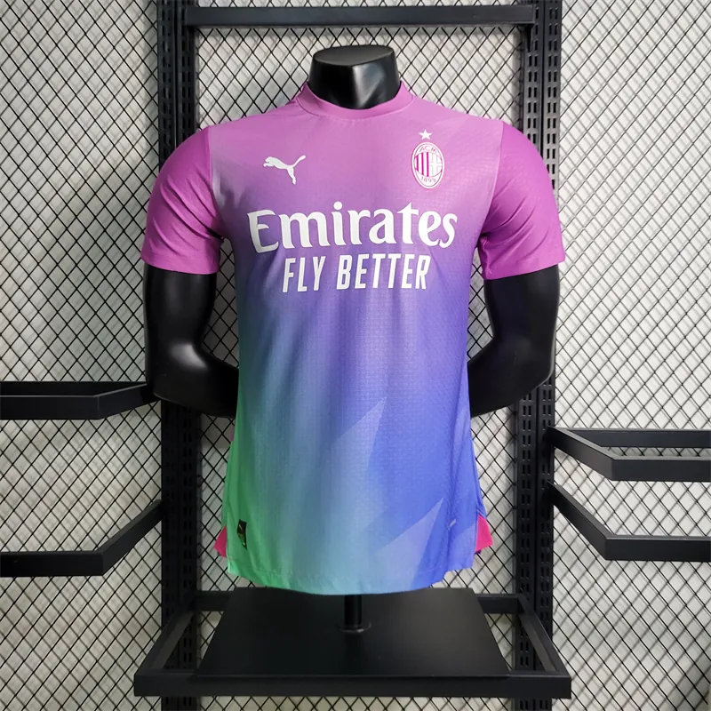 23-24 AC Milan Third away Player Version size S-XXL Football Shirt 10