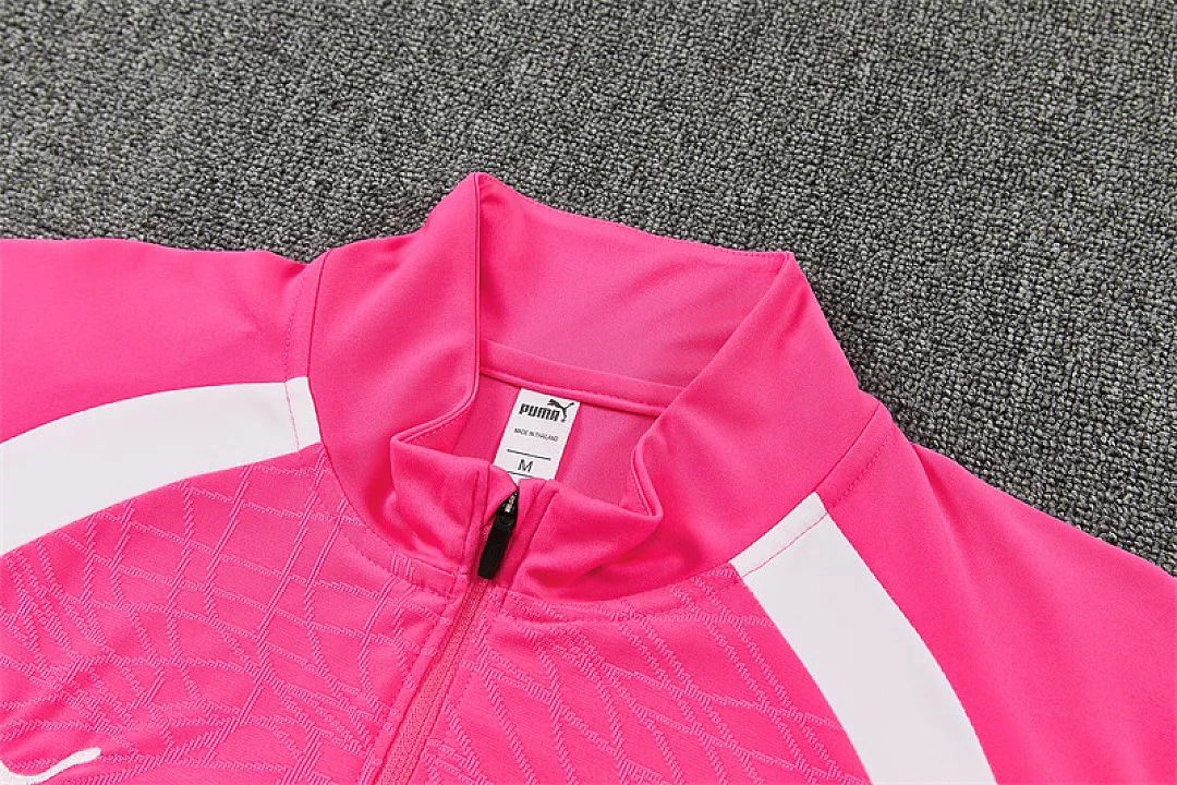 2026 Portugal Mens Kit Football Pink Training Long Sleeve Suit Yupoo 11 4