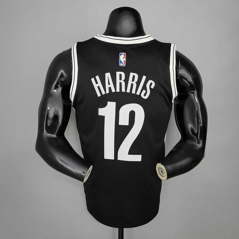 HARRIS#12 Brooklyn Nets black 9