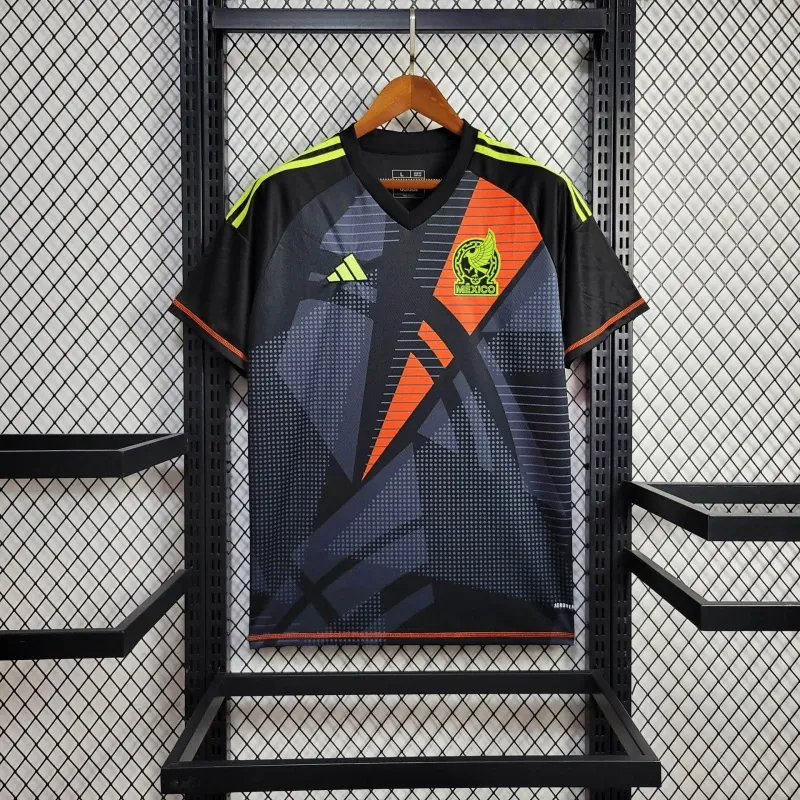 2024 Mexico Goalkeepers Black Kit Football AAAAJersey Yupoo 8