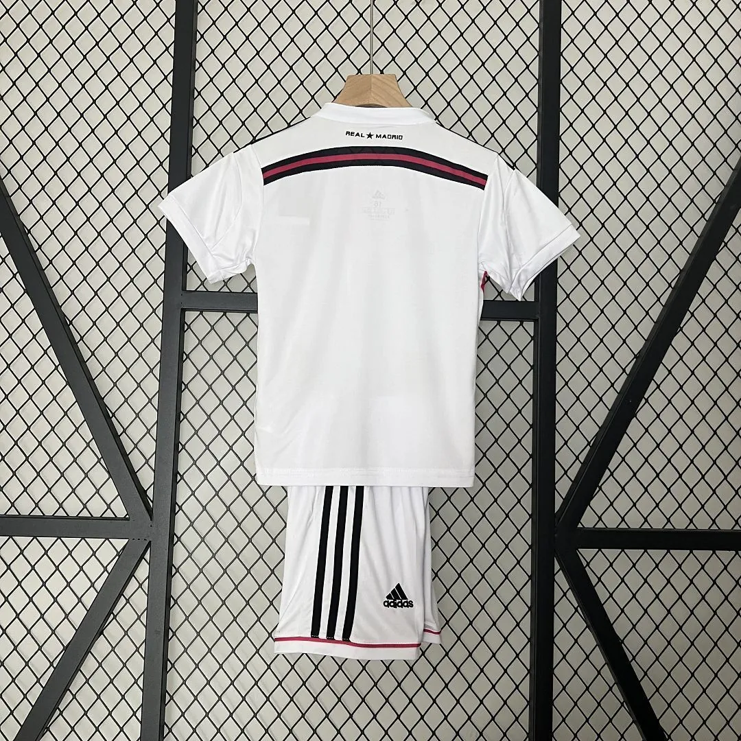 14-15 Real Madrid Kids Retro Home Kit Cheap Jerseys Yupoo 5