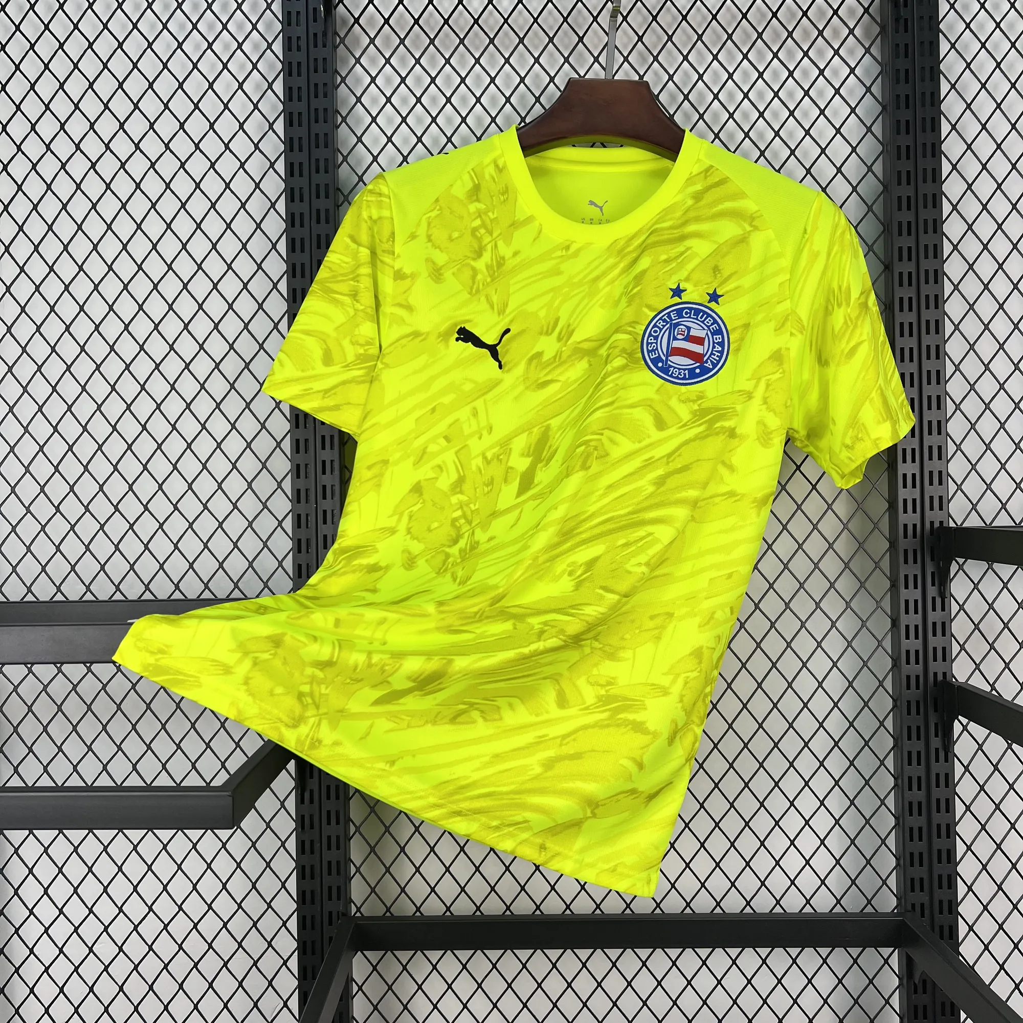 26-27 Bahia Mens Goalkeeper Kit Soccer Green T-Shirt AAAAJersey Supply Yupoo 7 3