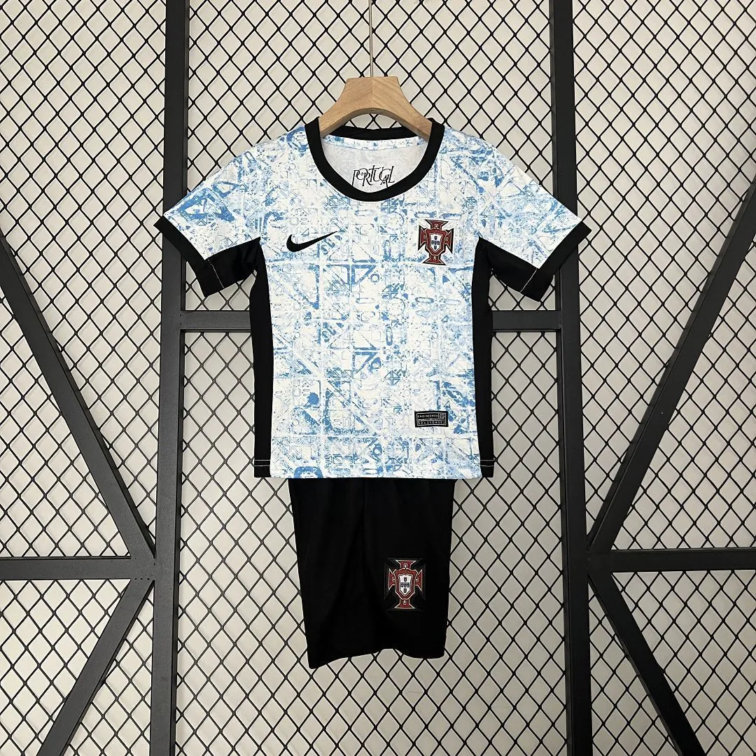 2024 Portugal Away Kids Kits Children Sets Best Jerseys Yupoo 9