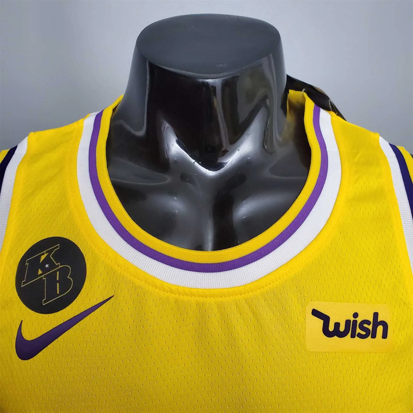 KUZMA #0 Lakers Commemorative Edition Round neck yellow1684437006000 1
