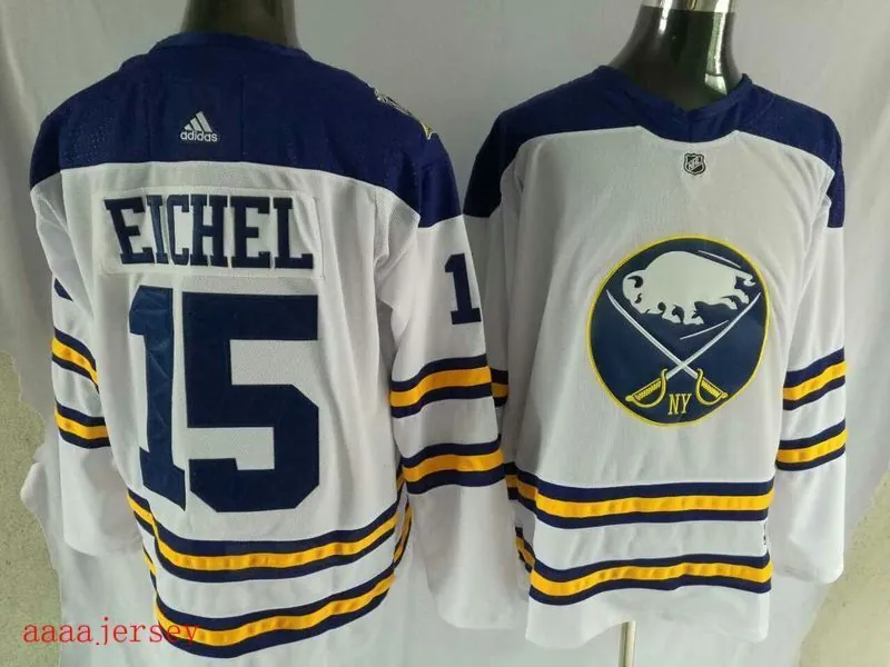 Sabres ice hockey jersey M-3XL 水牛城军刀队冰球服 2