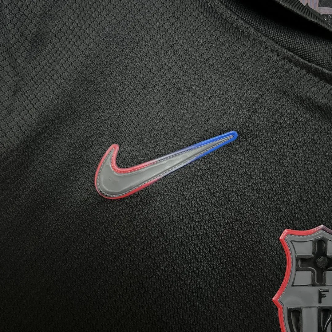 25-26 Barcelona x Travis Scott Away Kid Kits Youth Apparels AAAAJersey Wholesale Yupoo 2