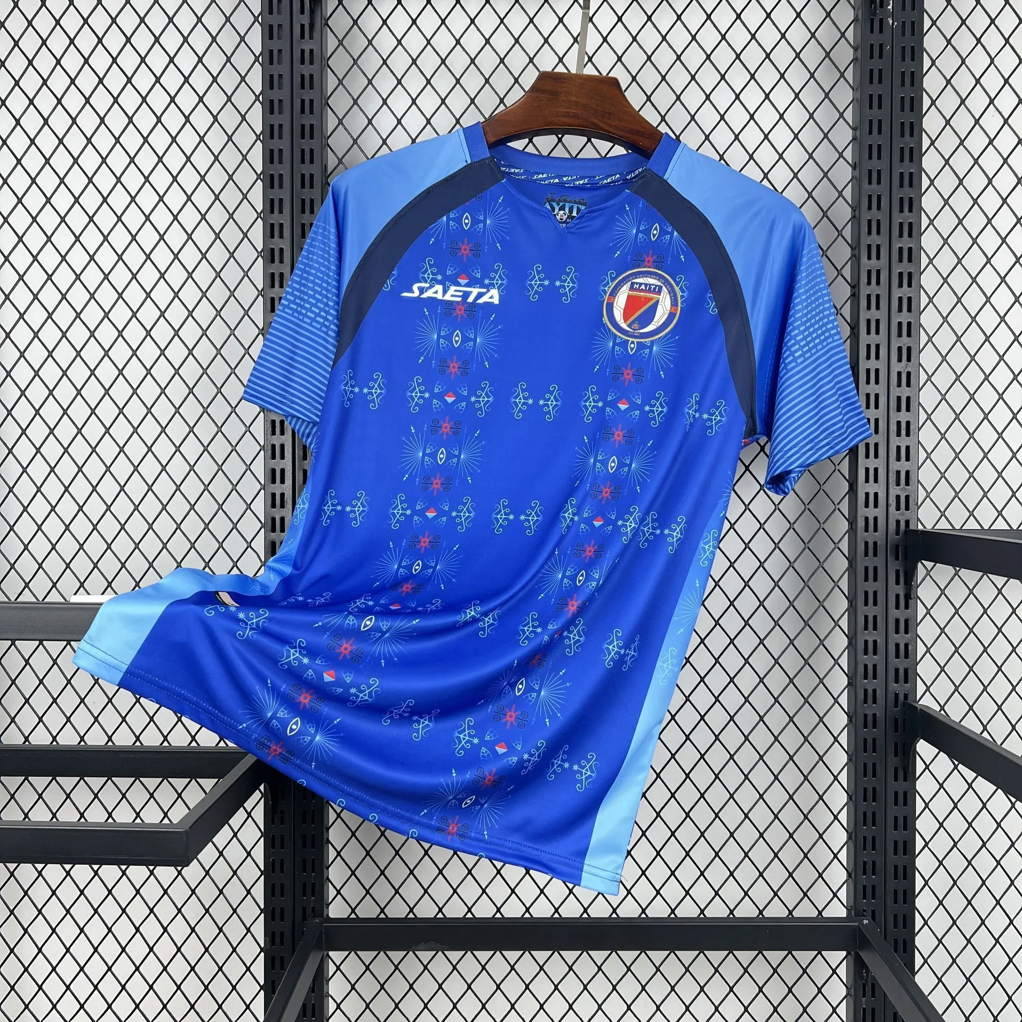 2026 World Cup Haiti Home Kit Football T-Shirt AAAAJersey Supply Yupoo 7