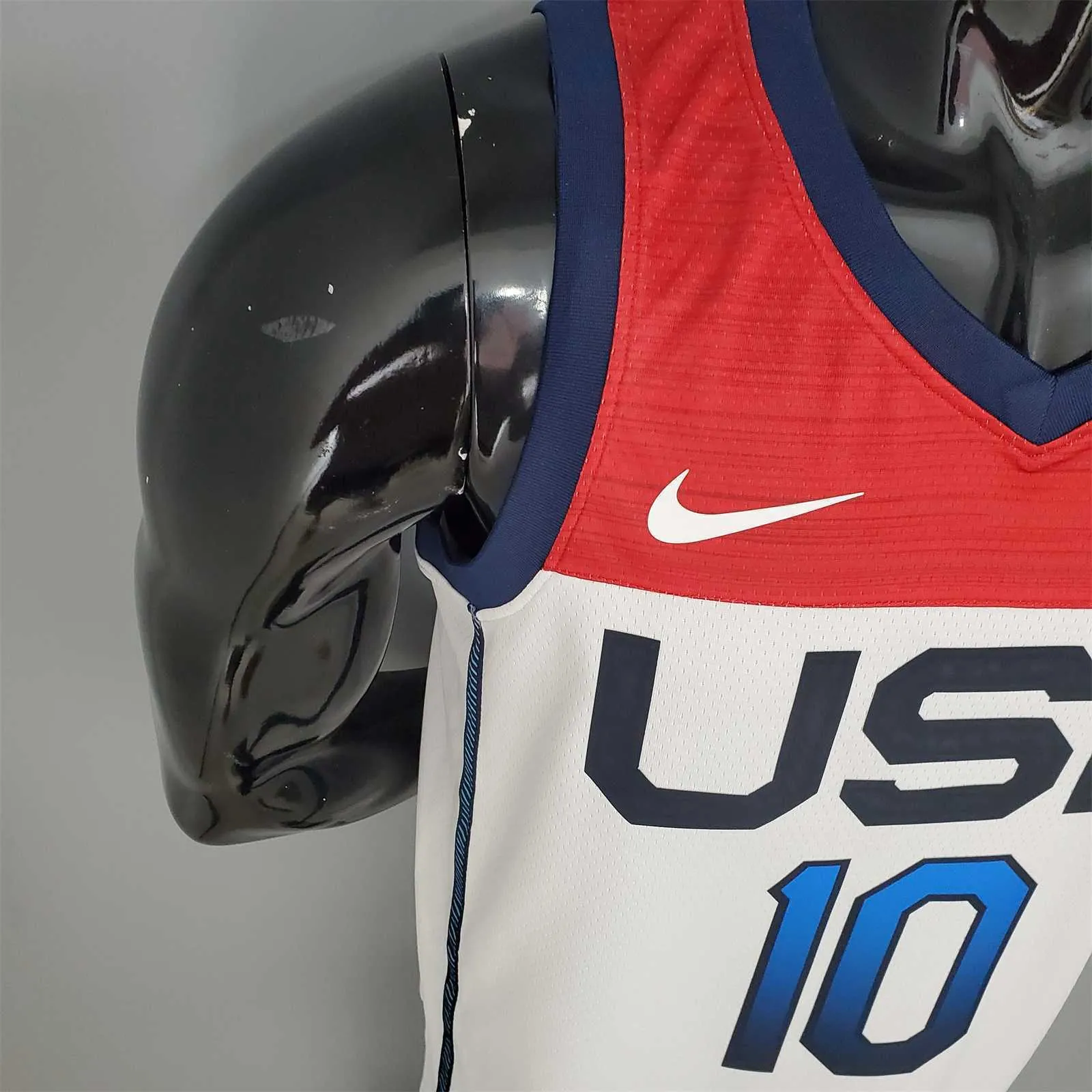 2021 Olympic Games TATUM#10 USA Team USA White Red 6