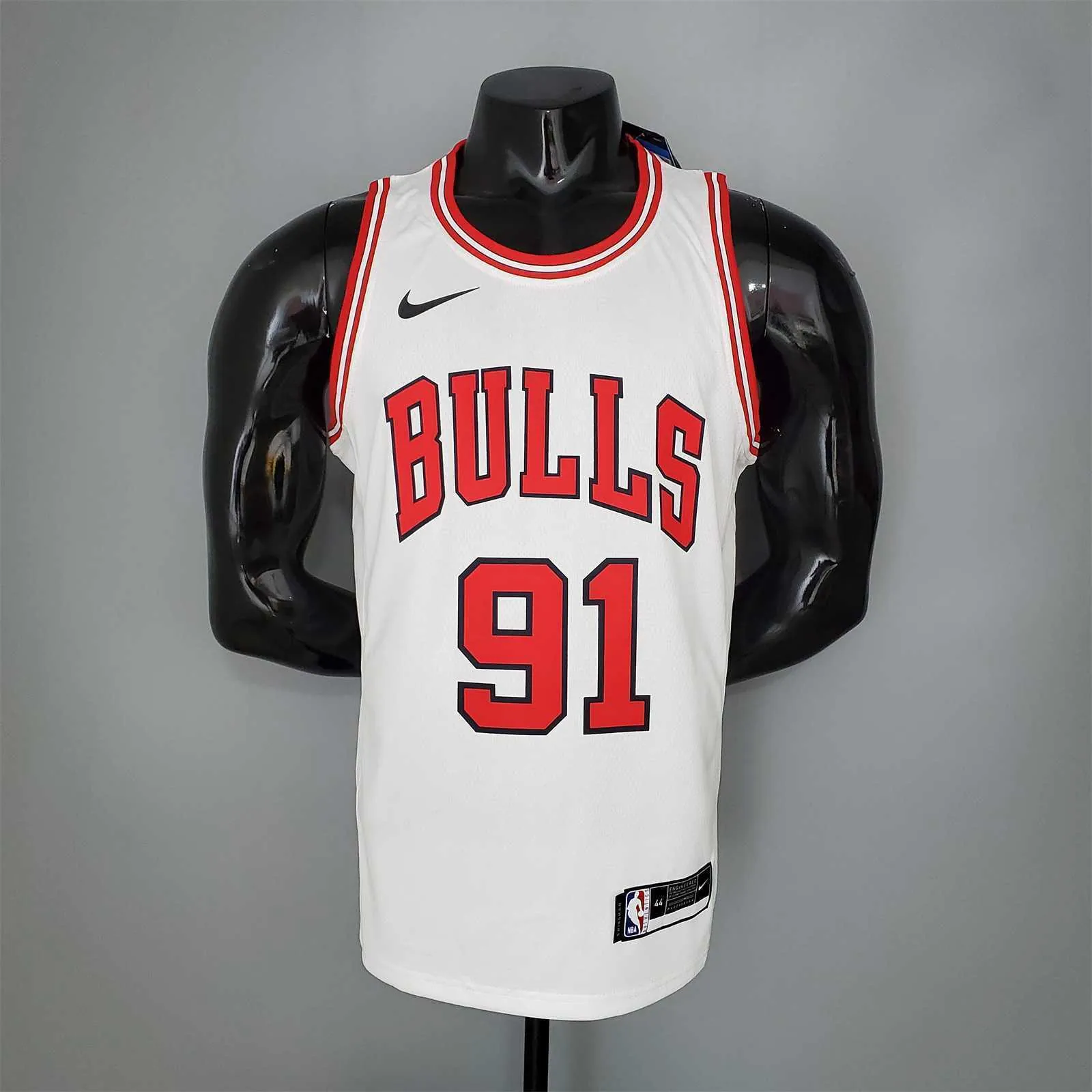 ROOMAN#91 Chicago Bulls white 8