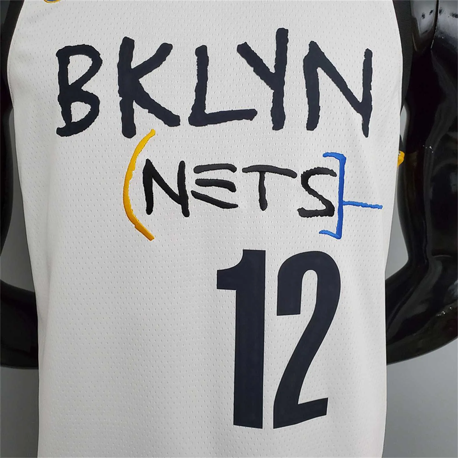 Nets Harris #12 graffiti (white) 1