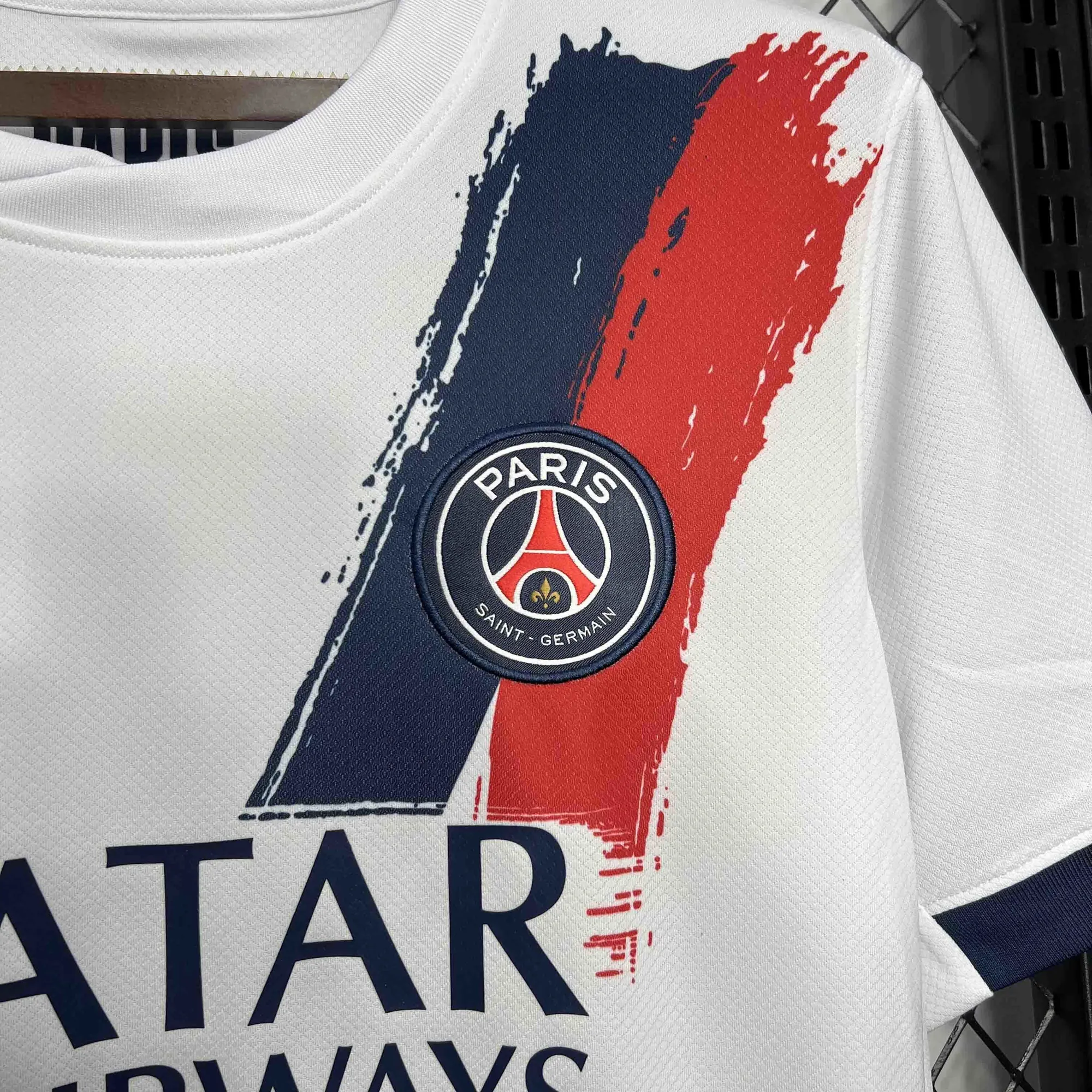23-24 PSG Away Kit White Cheap Jerseys Yupoo 1