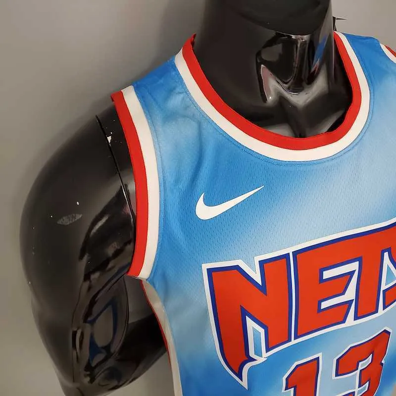 New Nets Harden #13 Retro Limited Edition Blue 2