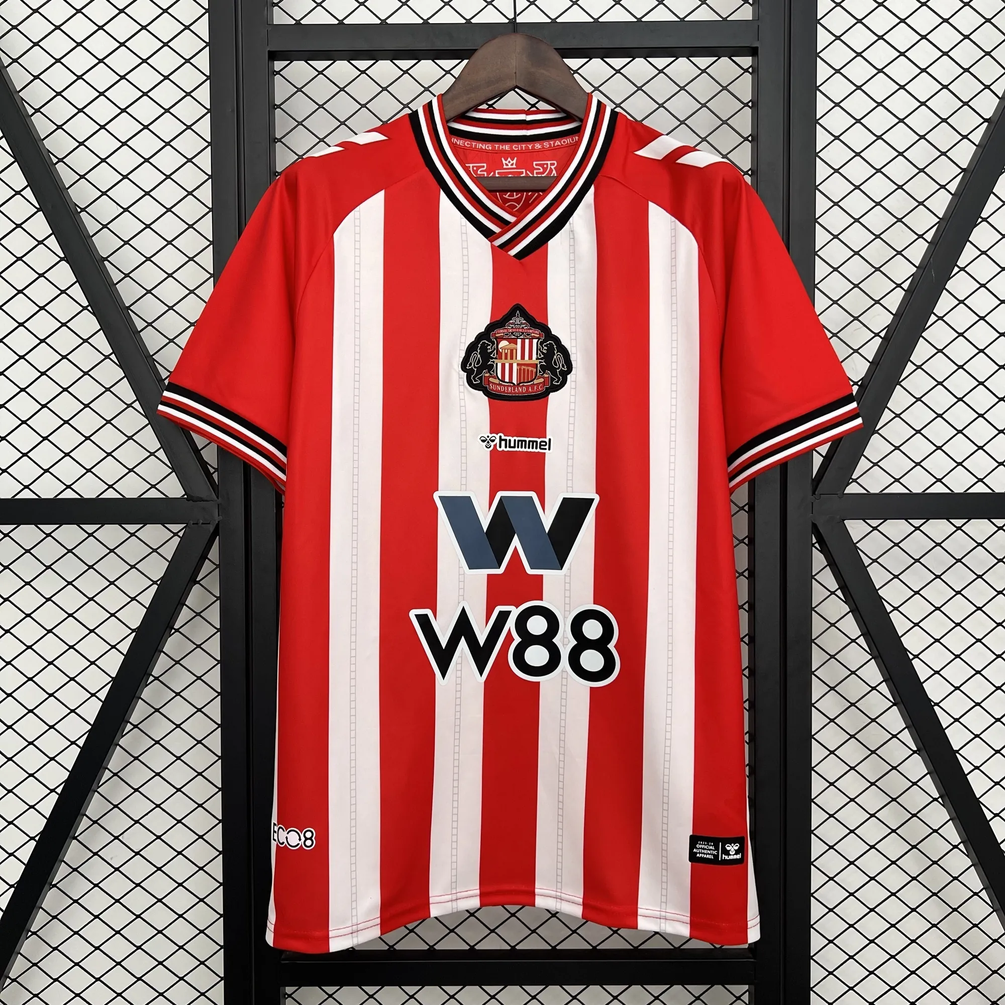 25-26 Sunderland Home Kit Football Uniform Sport AAAAJersey Supply Yupoo 8