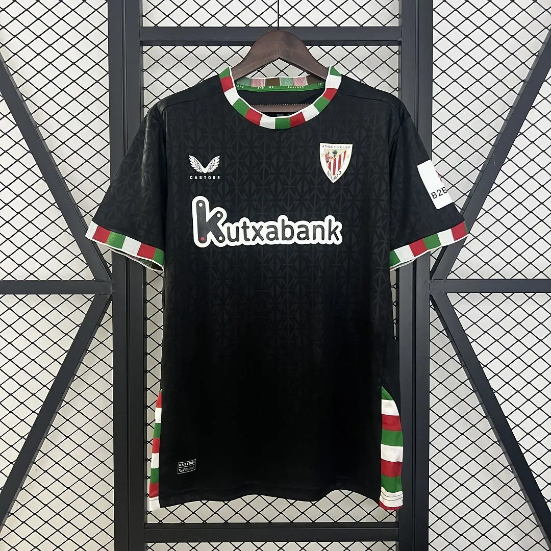 24-25 Athletic Bilbao Fourth Shirt Football Apparels Soccer AAAAJersey Yupoo 9