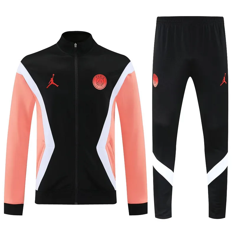 25-26 PSG x Jordan Football Tracksuits Long Jacket Suits 3