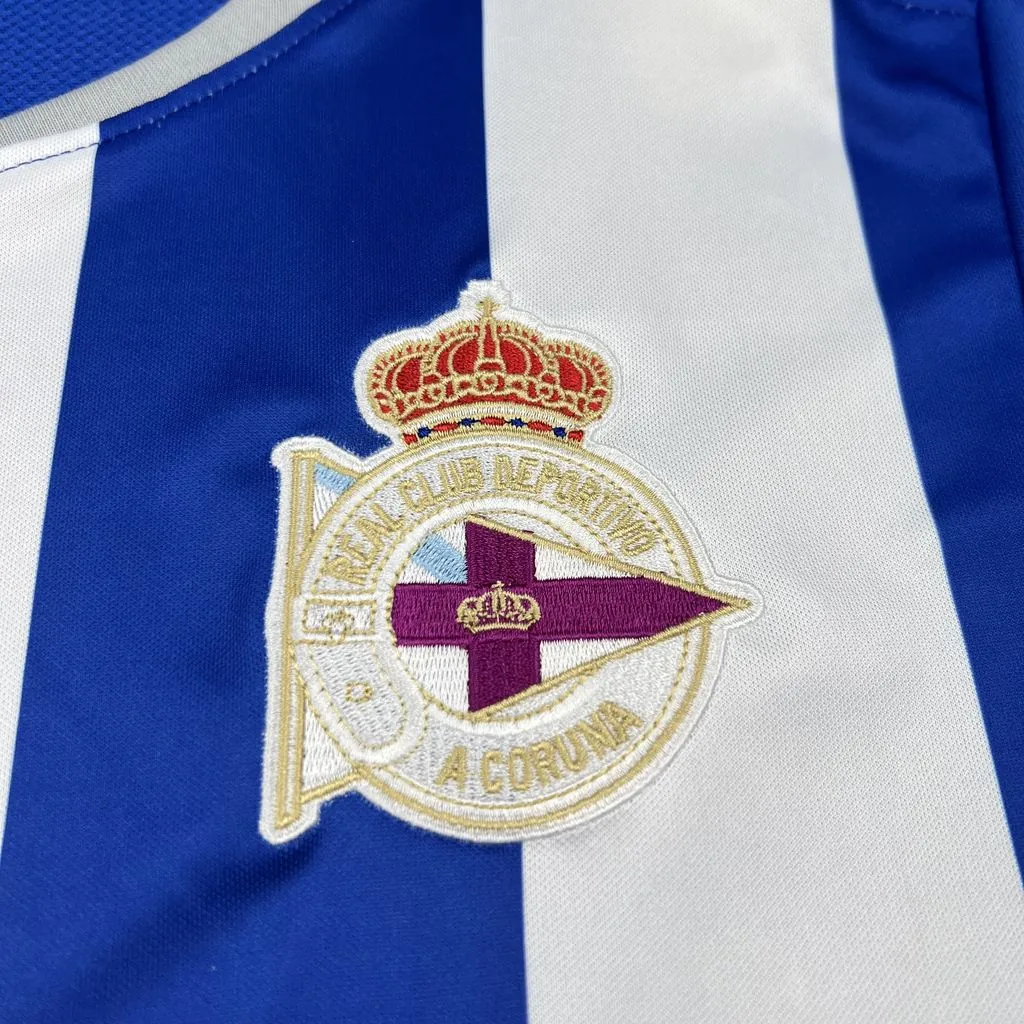 26-27 Deportivo de La Coruna Mens Home Kit Football T-Shirt AAAAJersey Supply Yupoo 11 4